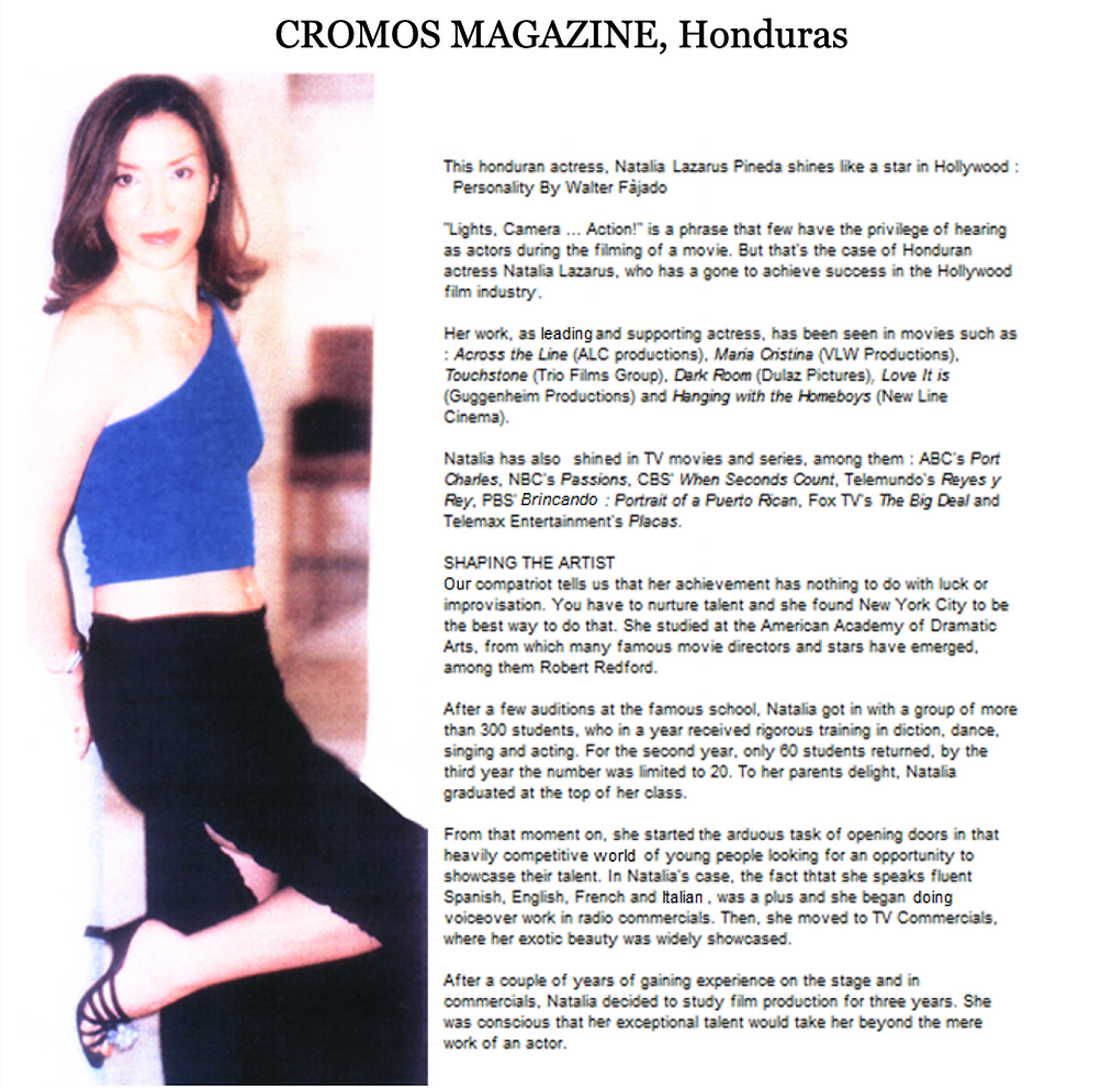 cromos magazine profile