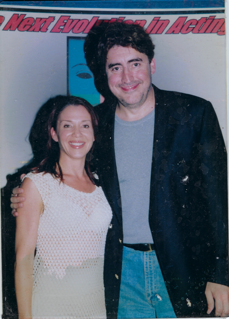 with actor Alfred Molina, LAPAC graduation